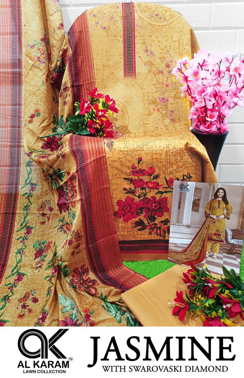 Al Karam Jasmine Vol 3 Dress Material (295x08)