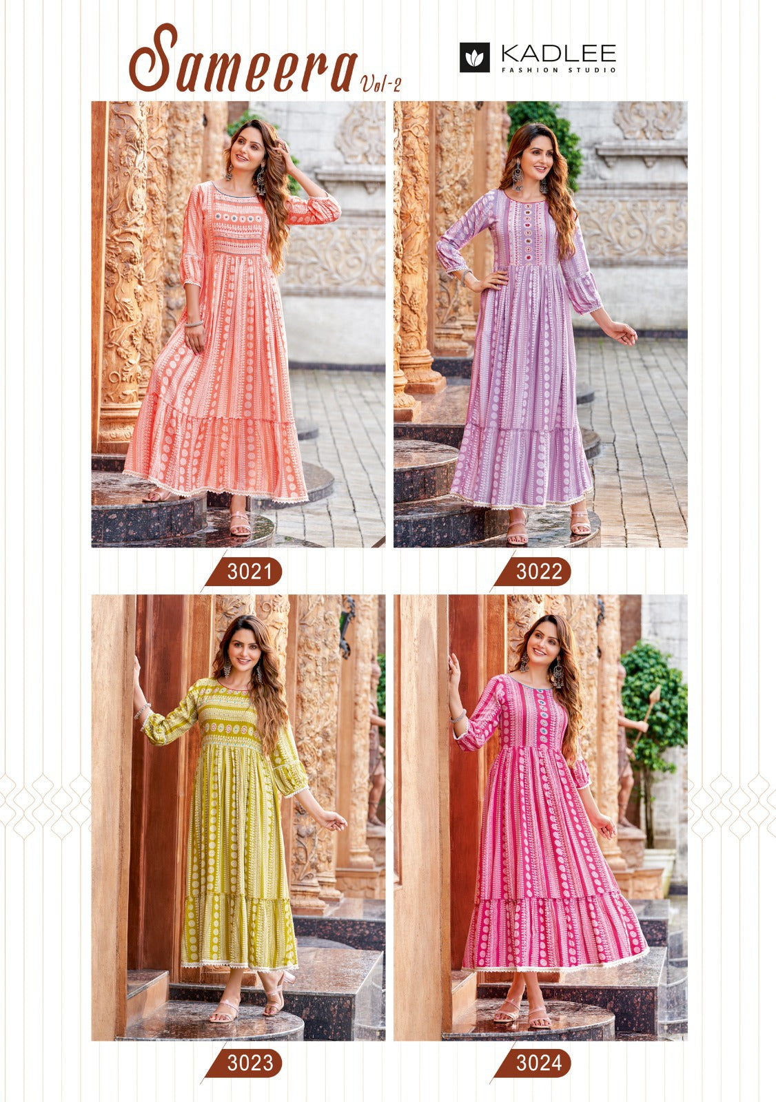 Kadlee Sameera Vol 2 Kurti Wholesale Kurti (860x04)