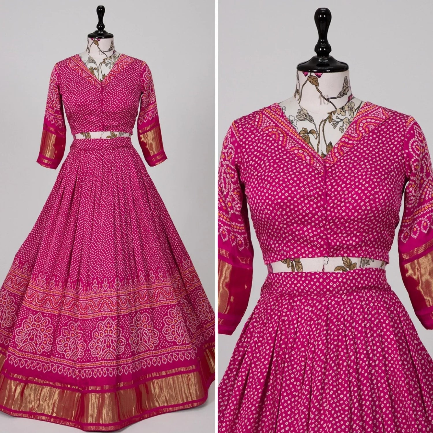 Trending Navaratri Gaji Silk Lehenga Choli Design 1622