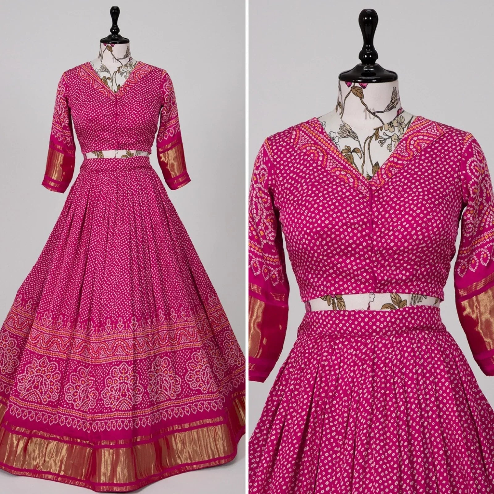 Trending Navaratri Gaji Silk Lehenga Choli Design 1622