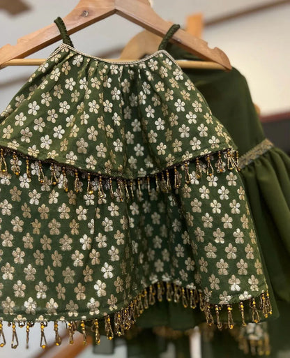 Beautiful Designer Readymade Kids Plazzo