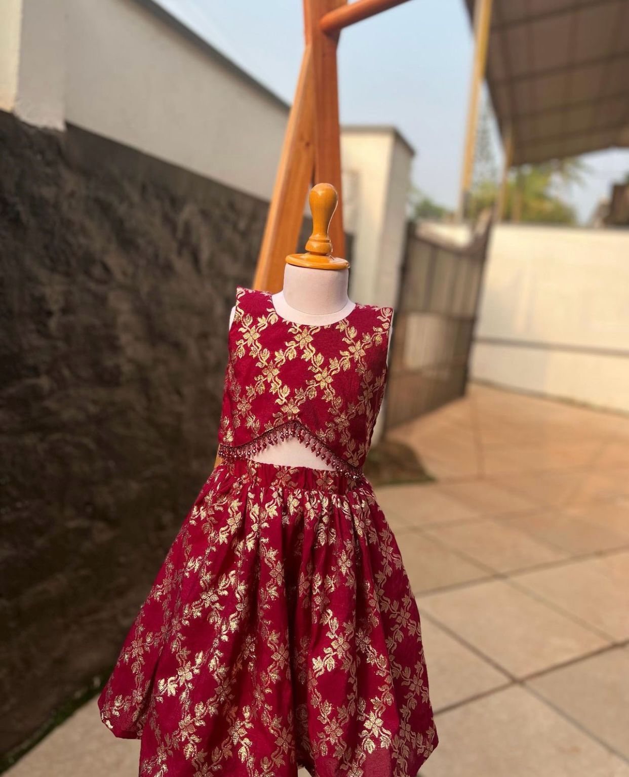 Beautiful Designer Readymade Kids Plazzo