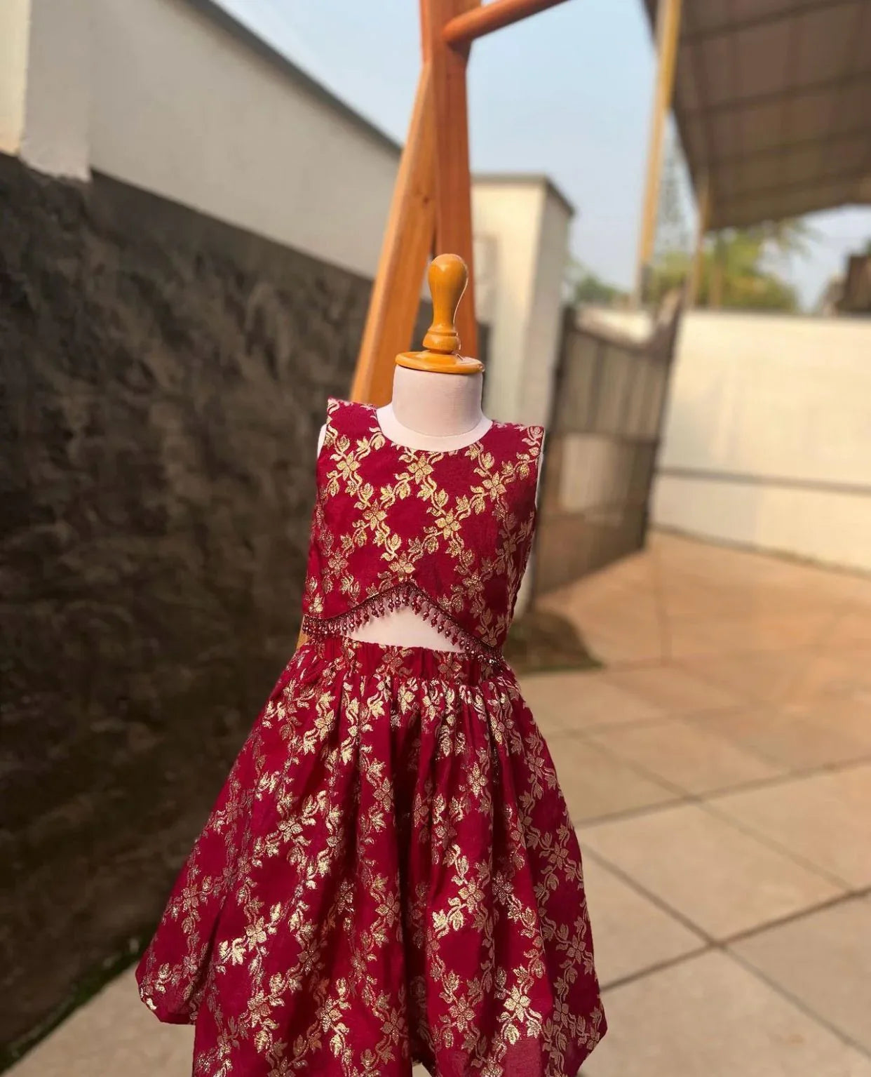 Beautiful Designer Readymade Kids Plazzo