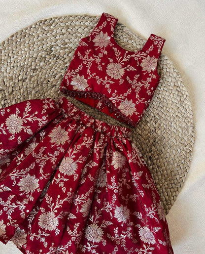 Beautiful Designer Readymade Kids Plazzo