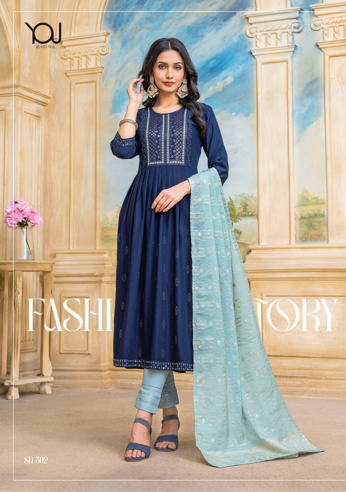 You Sheen Naira Vol 2 Heavy Nylon Kurti (975x05)