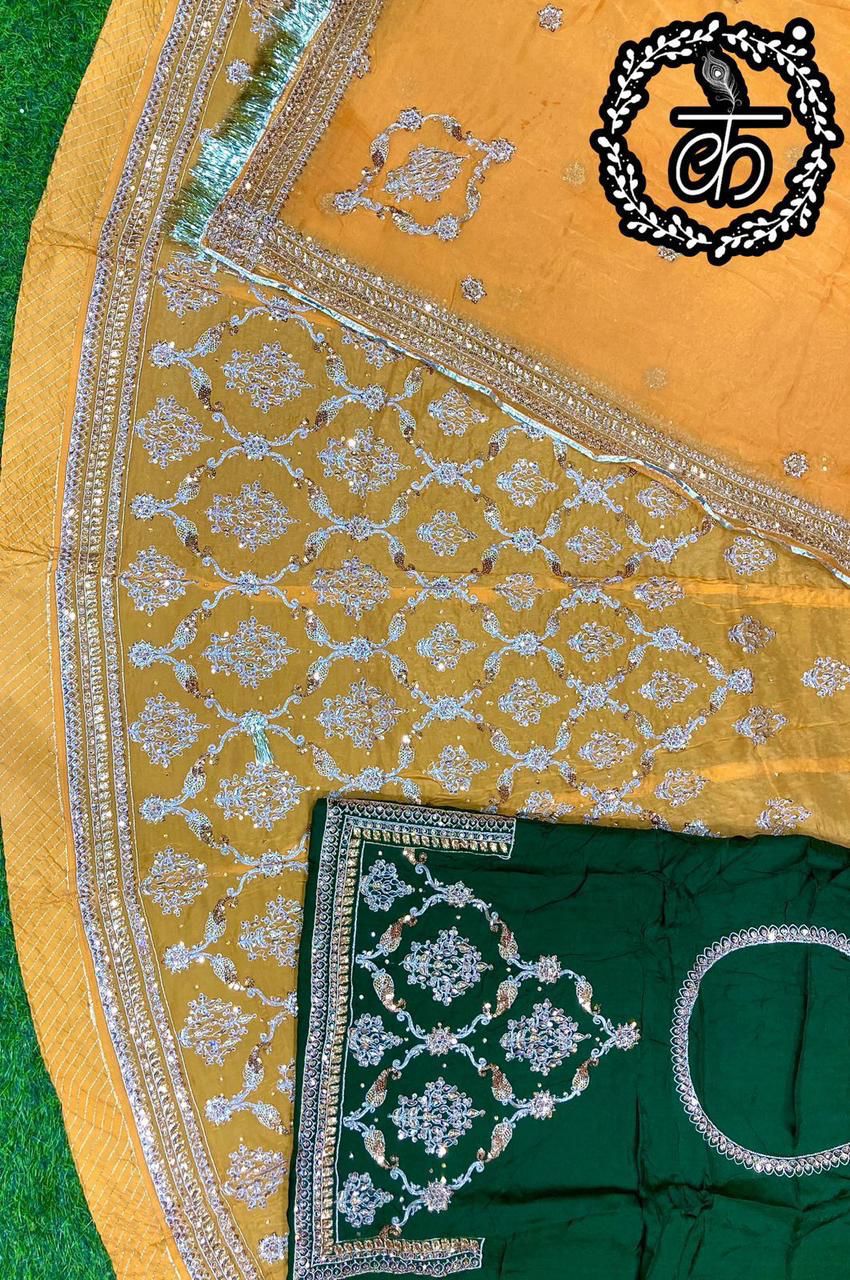 Beautiful Rajputi Bridal Poshak