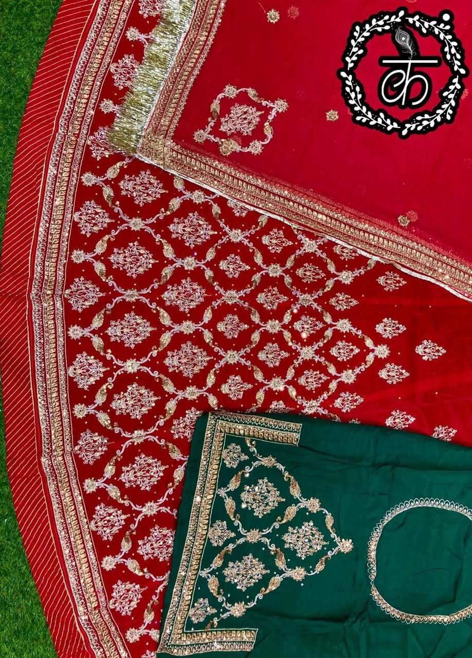 Beautiful Rajputi Bridal Poshak