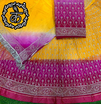 Beautiful Designer Rajputi Bridal Poshak