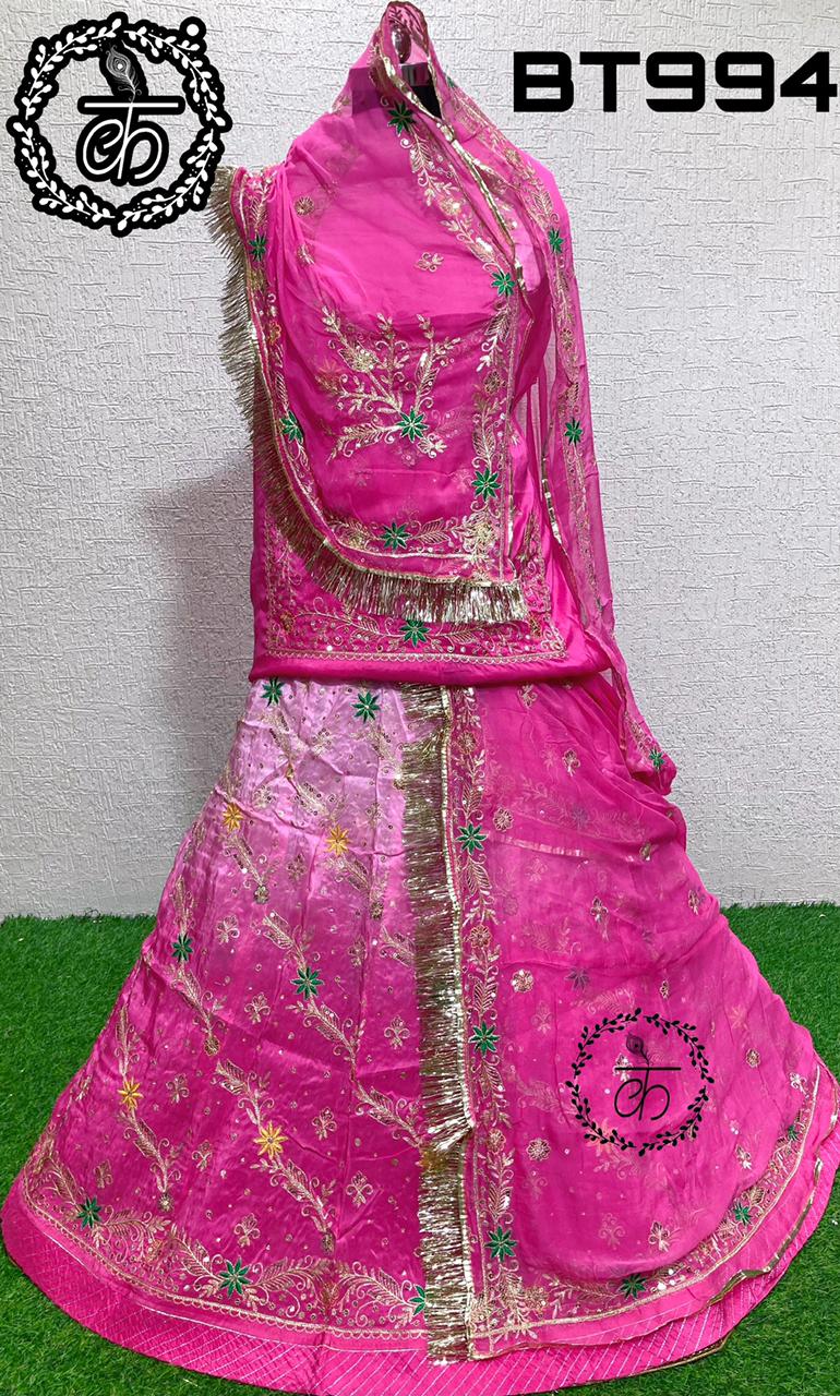 Beautiful Designer Rajputi Bridal Poshak