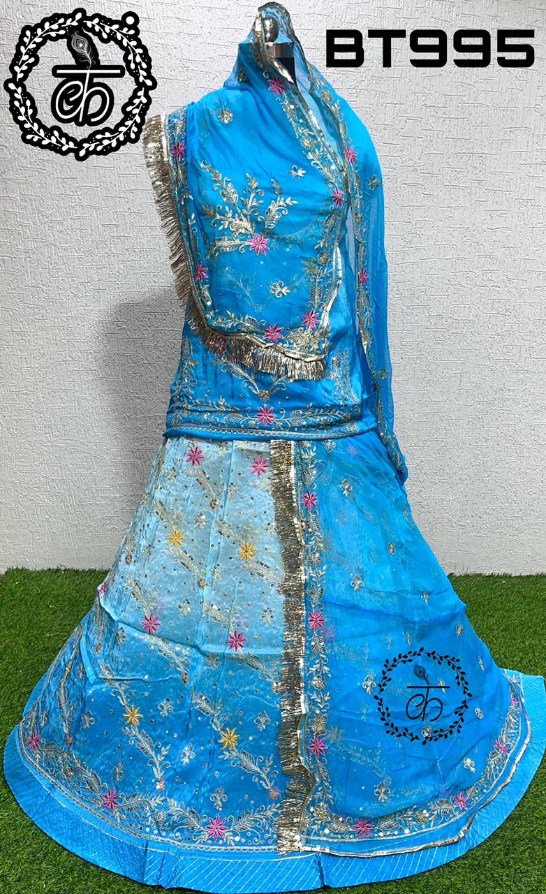 Beautiful Designer Rajputi Bridal Poshak