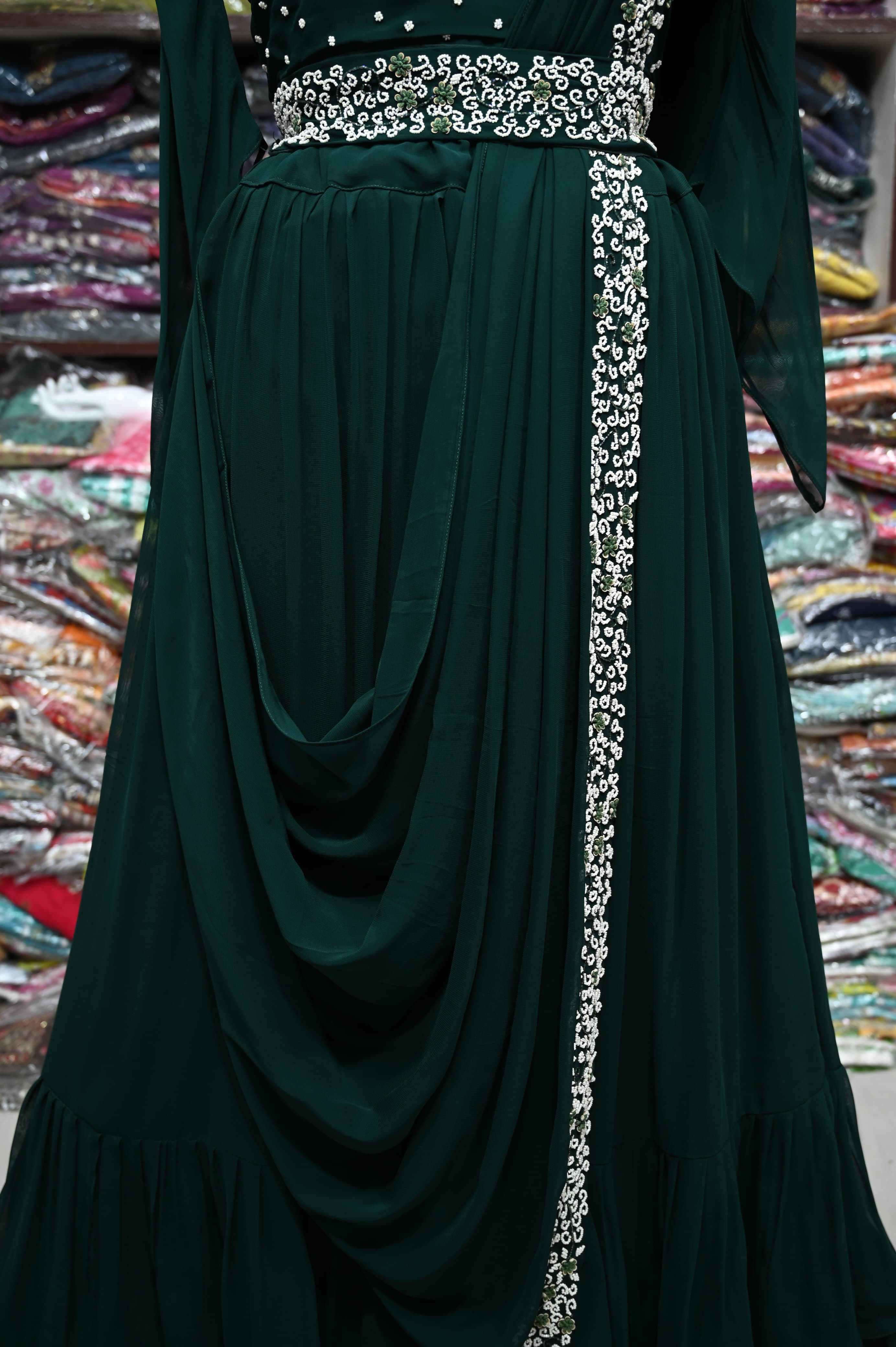 Beautiful Designer Anarkali Georgette Suite