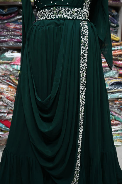Beautiful Designer Anarkali Georgette Suite