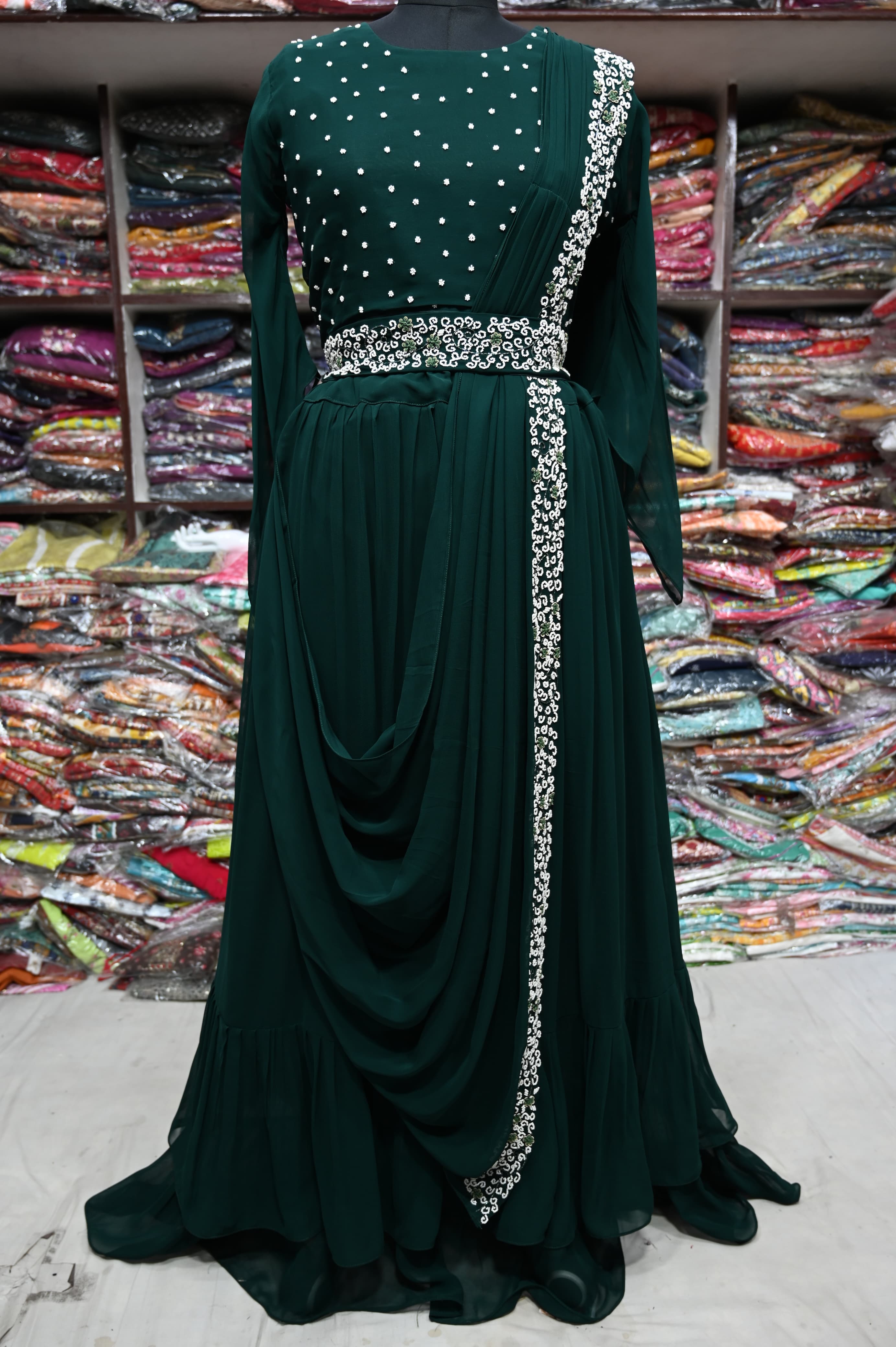 Beautiful Designer Anarkali Georgette Suite