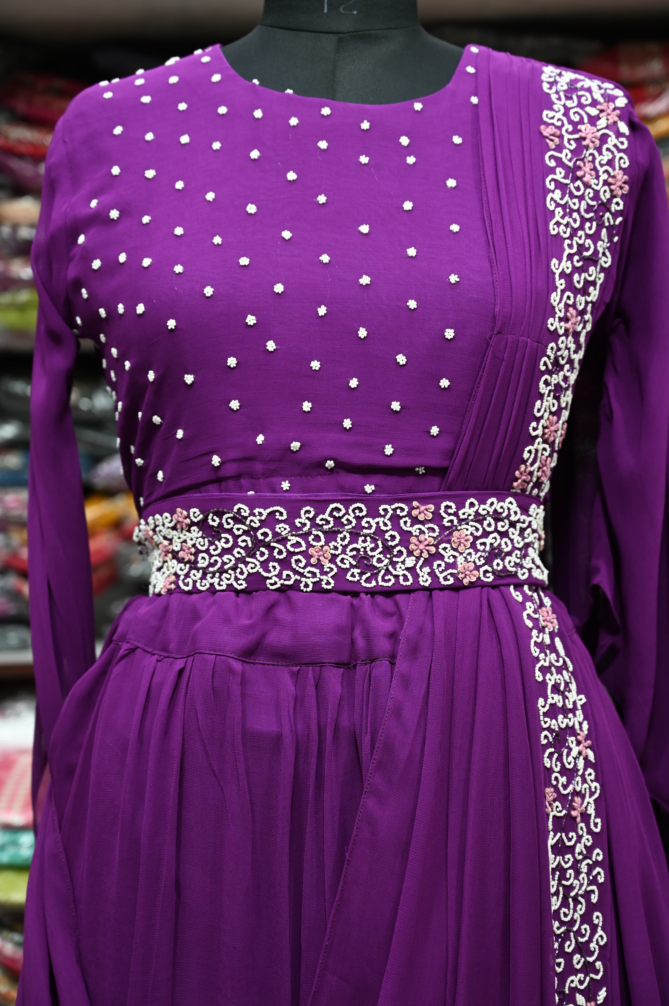 Beautiful Designer Anarkali Georgette Suite