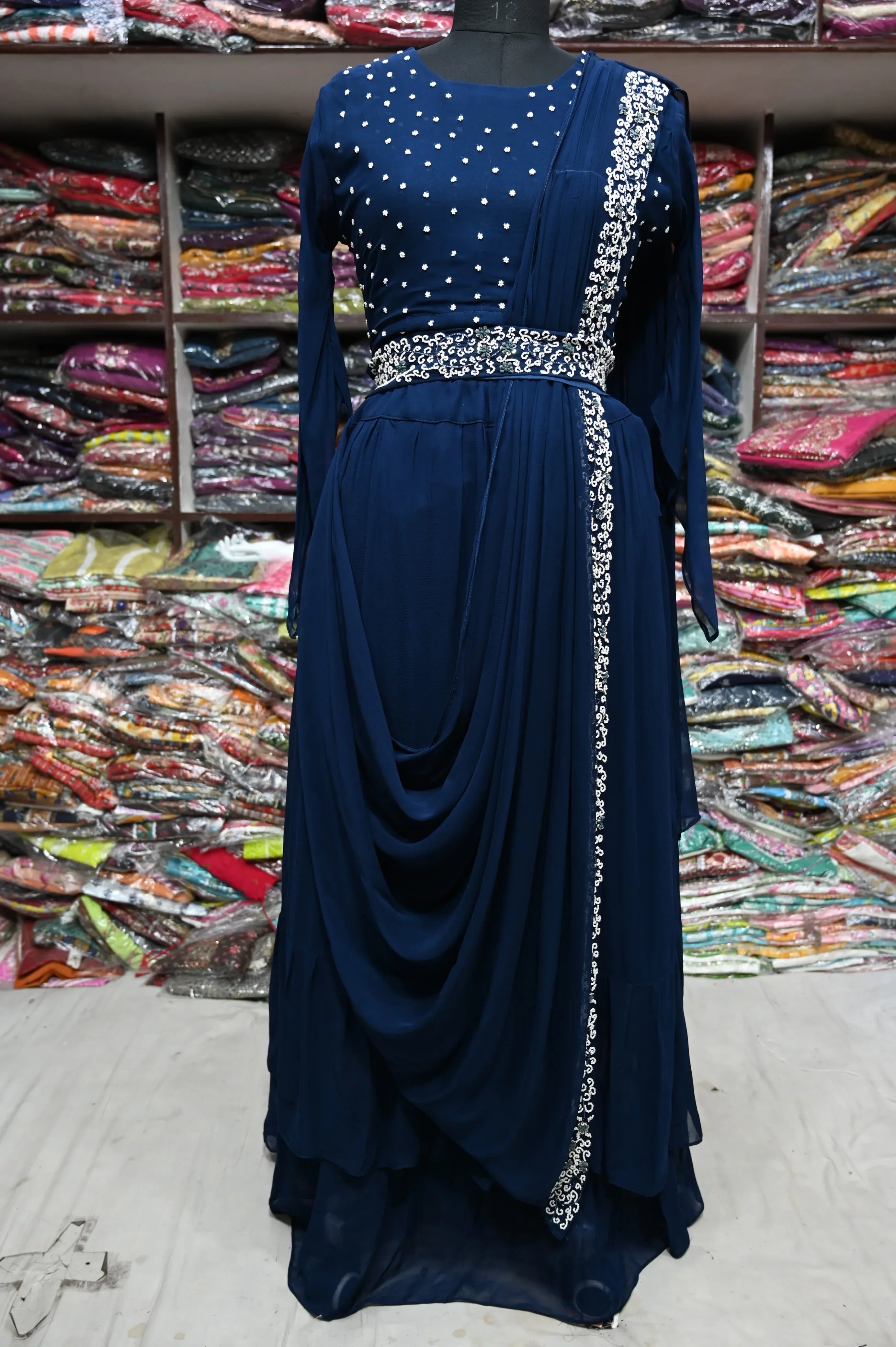Beautiful Designer Anarkali Georgette Suite