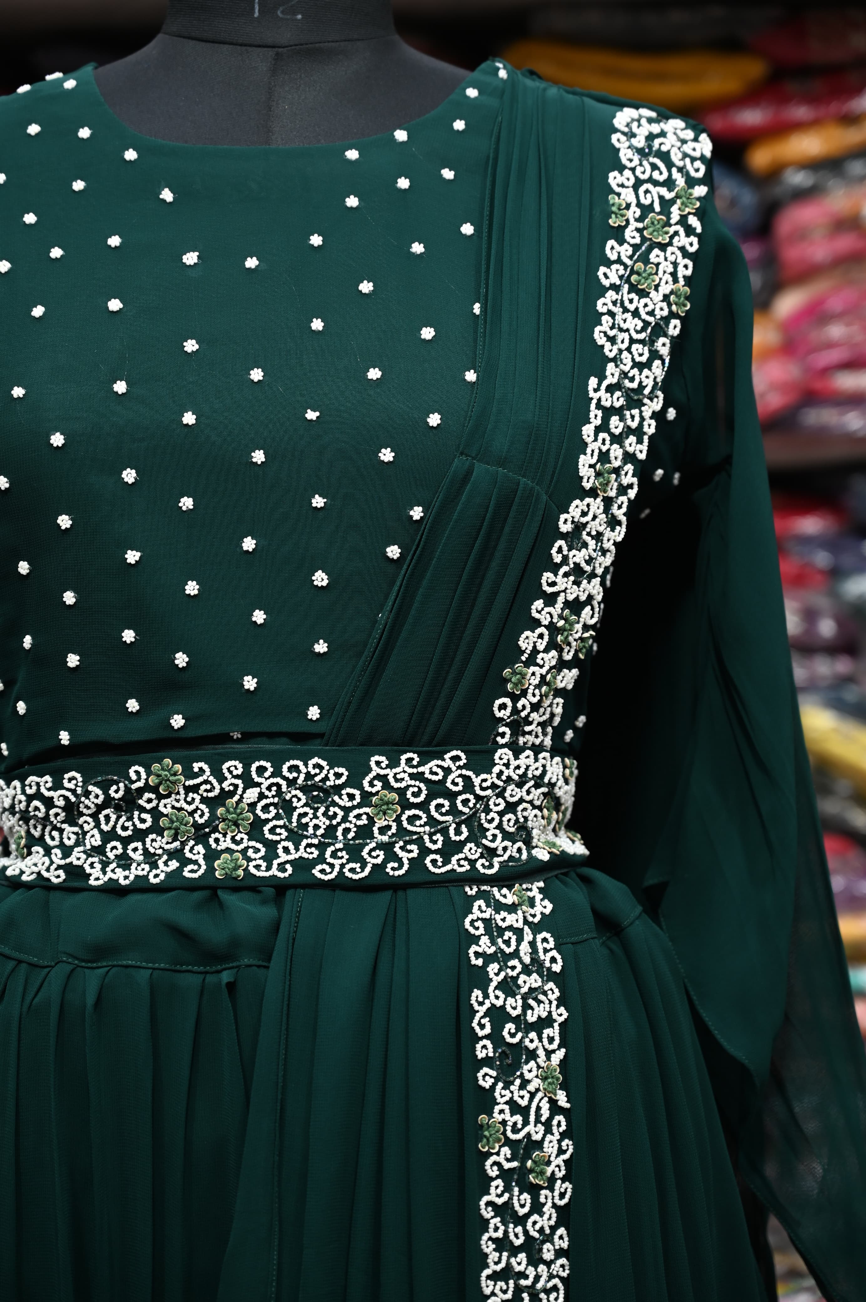 Beautiful Designer Anarkali Georgette Suite