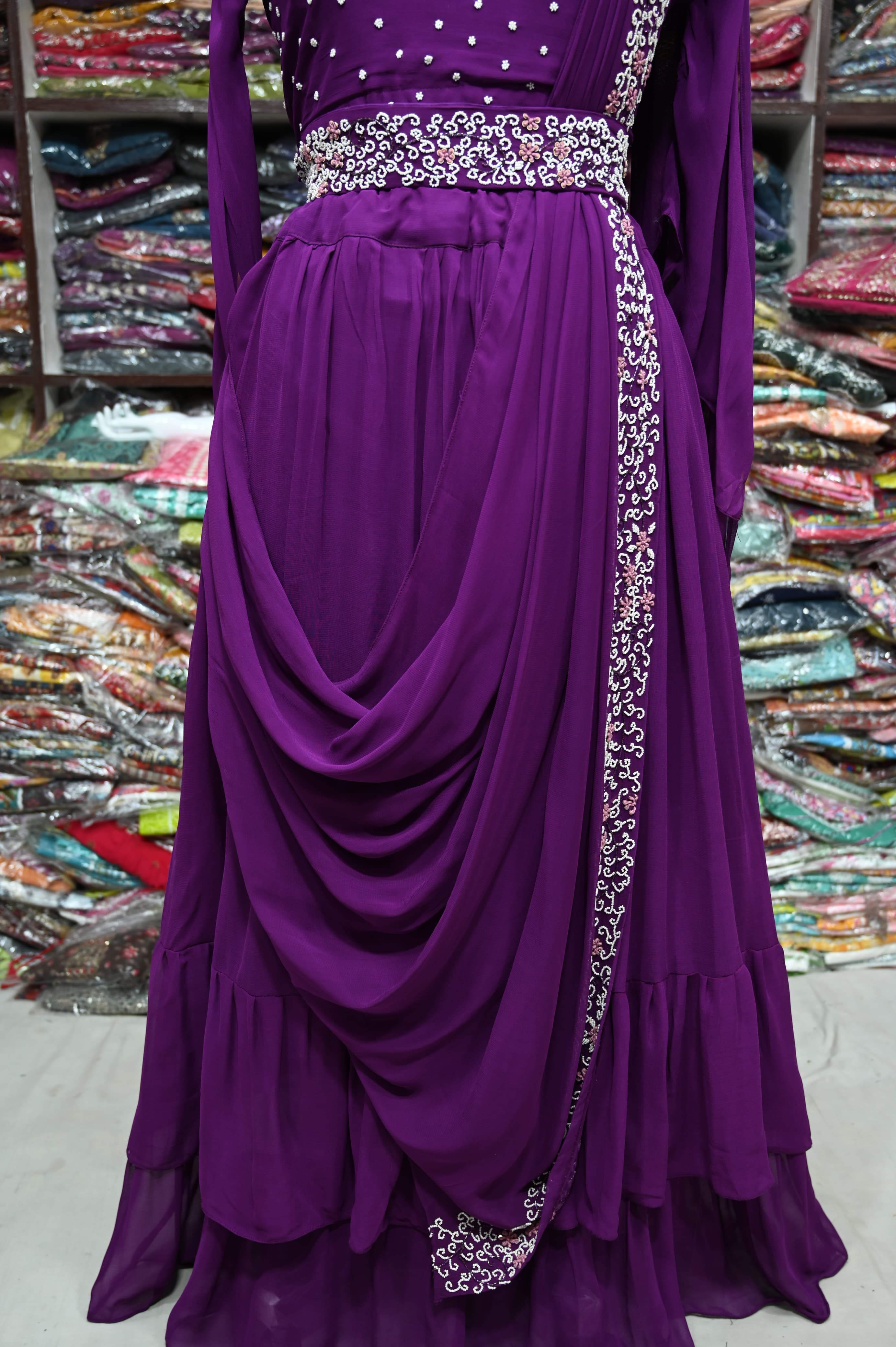 Beautiful Designer Anarkali Georgette Suite