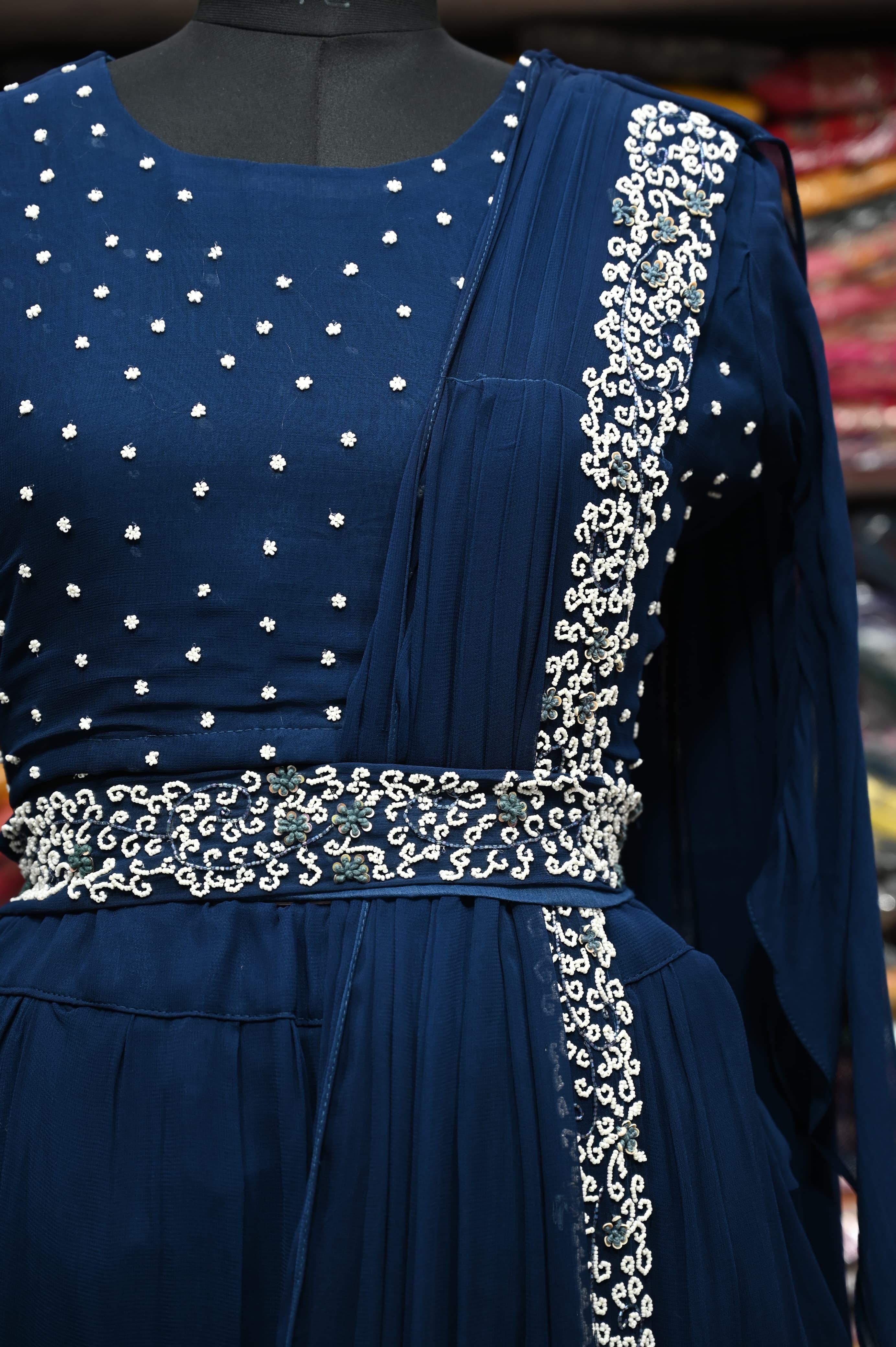 Beautiful Designer Anarkali Georgette Suite