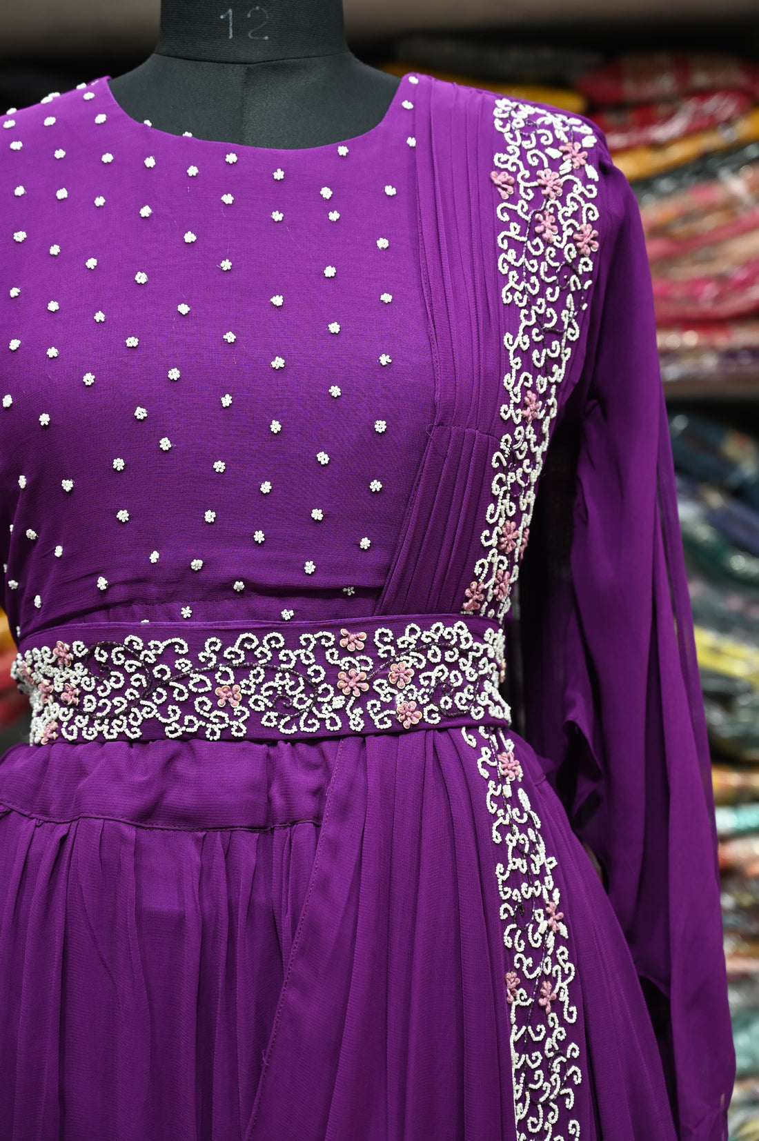 Beautiful Designer Anarkali Georgette Suite
