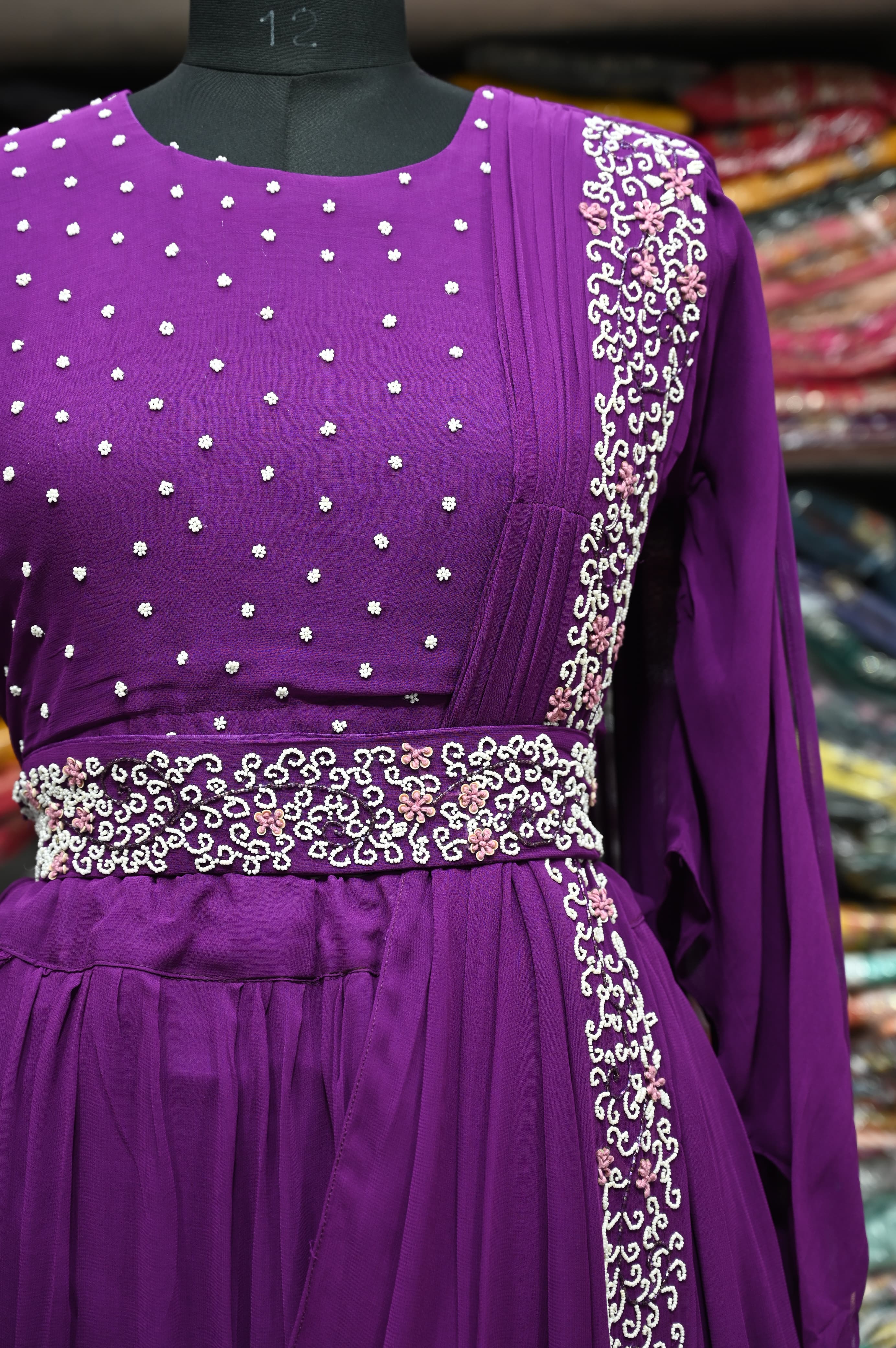 Beautiful Designer Anarkali Georgette Suite