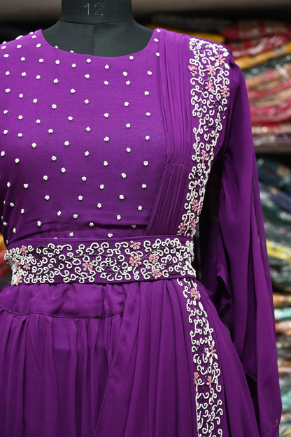 Beautiful Designer Anarkali Georgette Suite