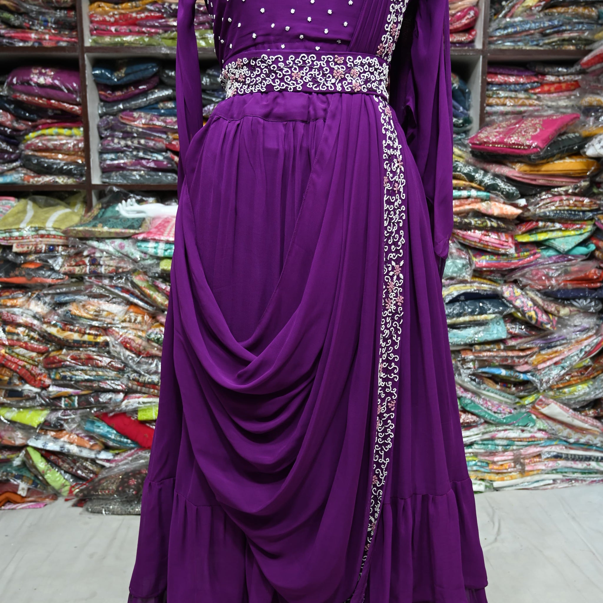 Beautiful Designer Anarkali Georgette Suite