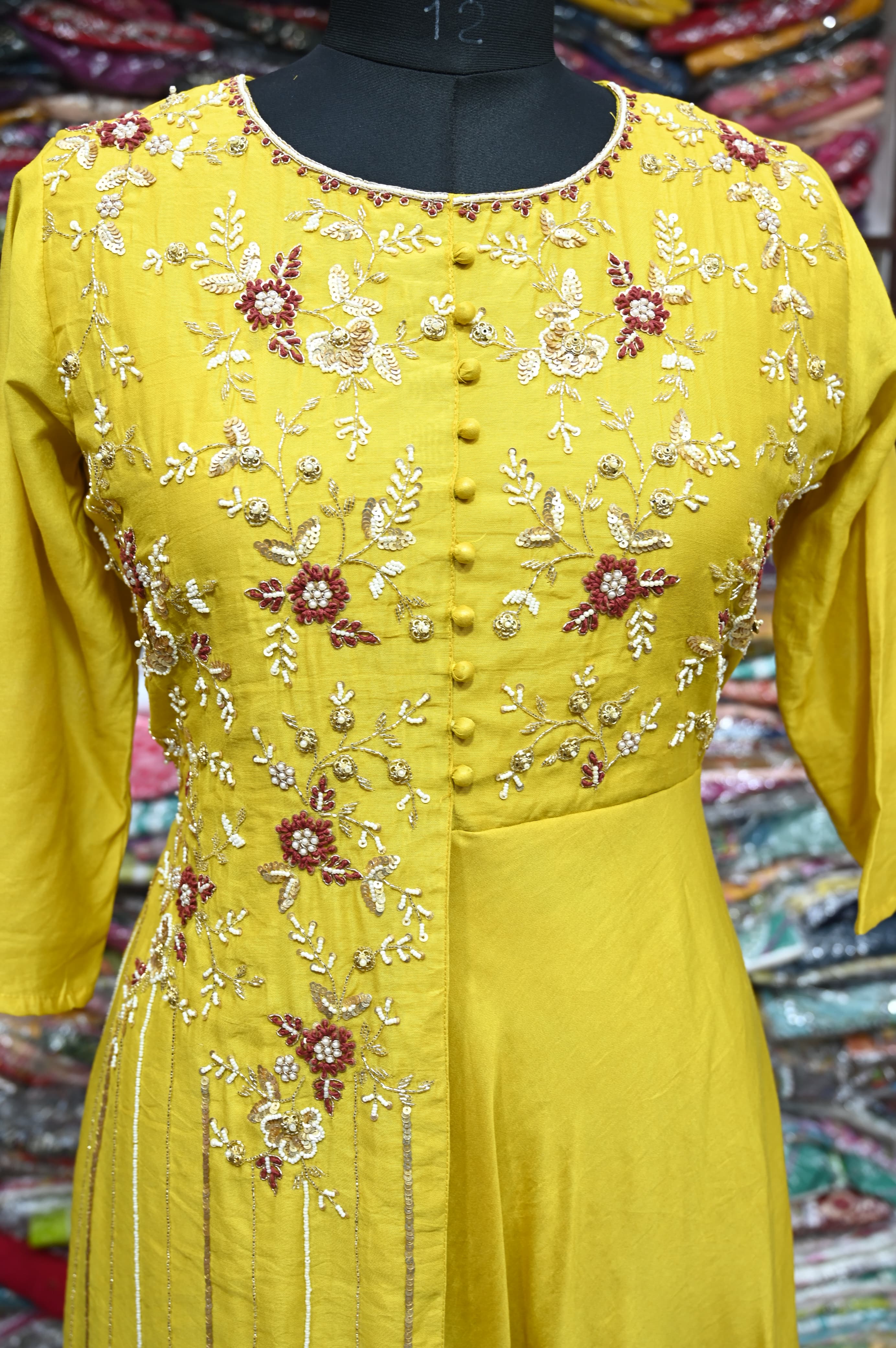 Beautiful Designer Anarkali Soft Silk Suite