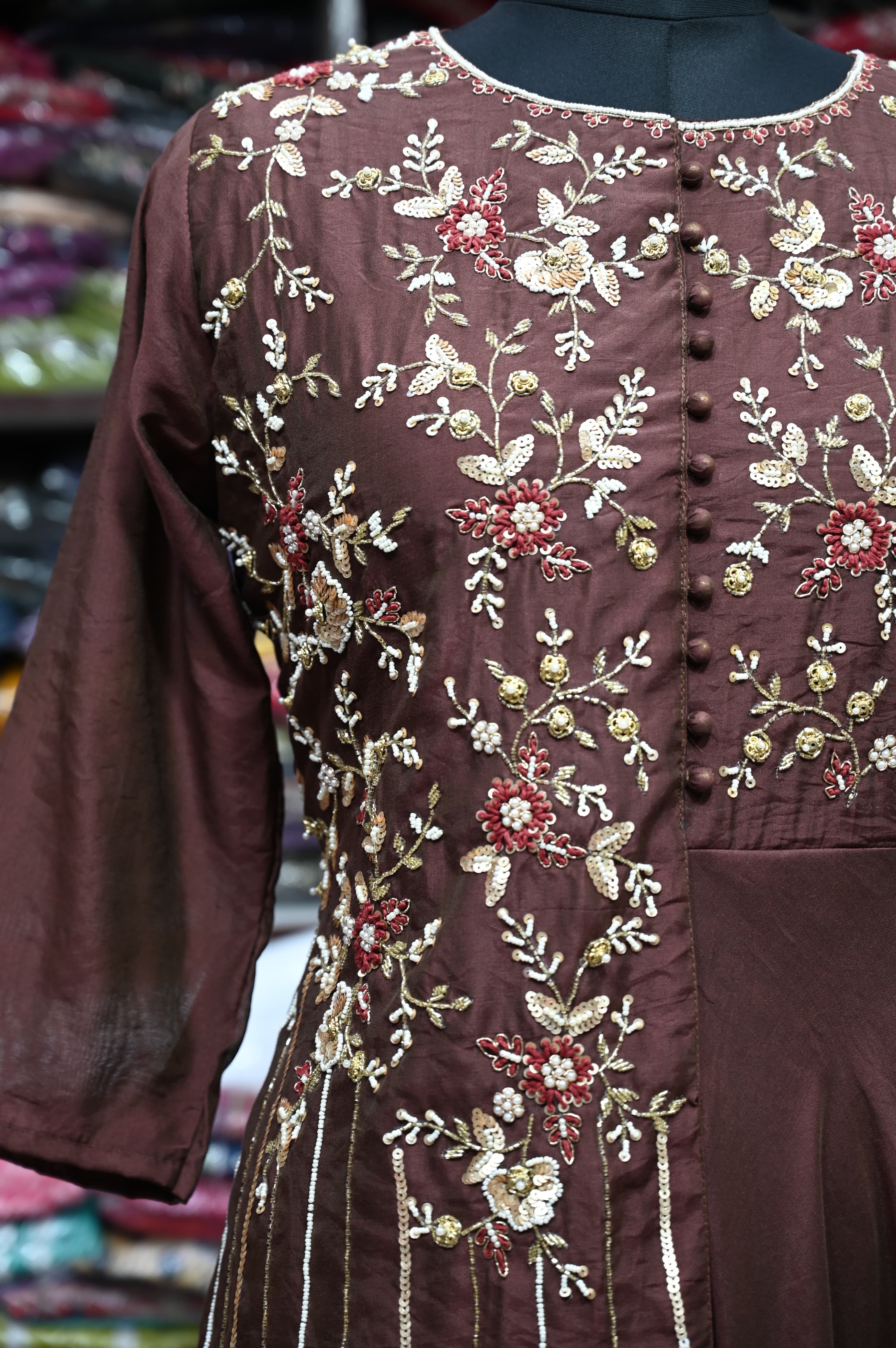 Beautiful Designer Anarkali Soft Silk Suite