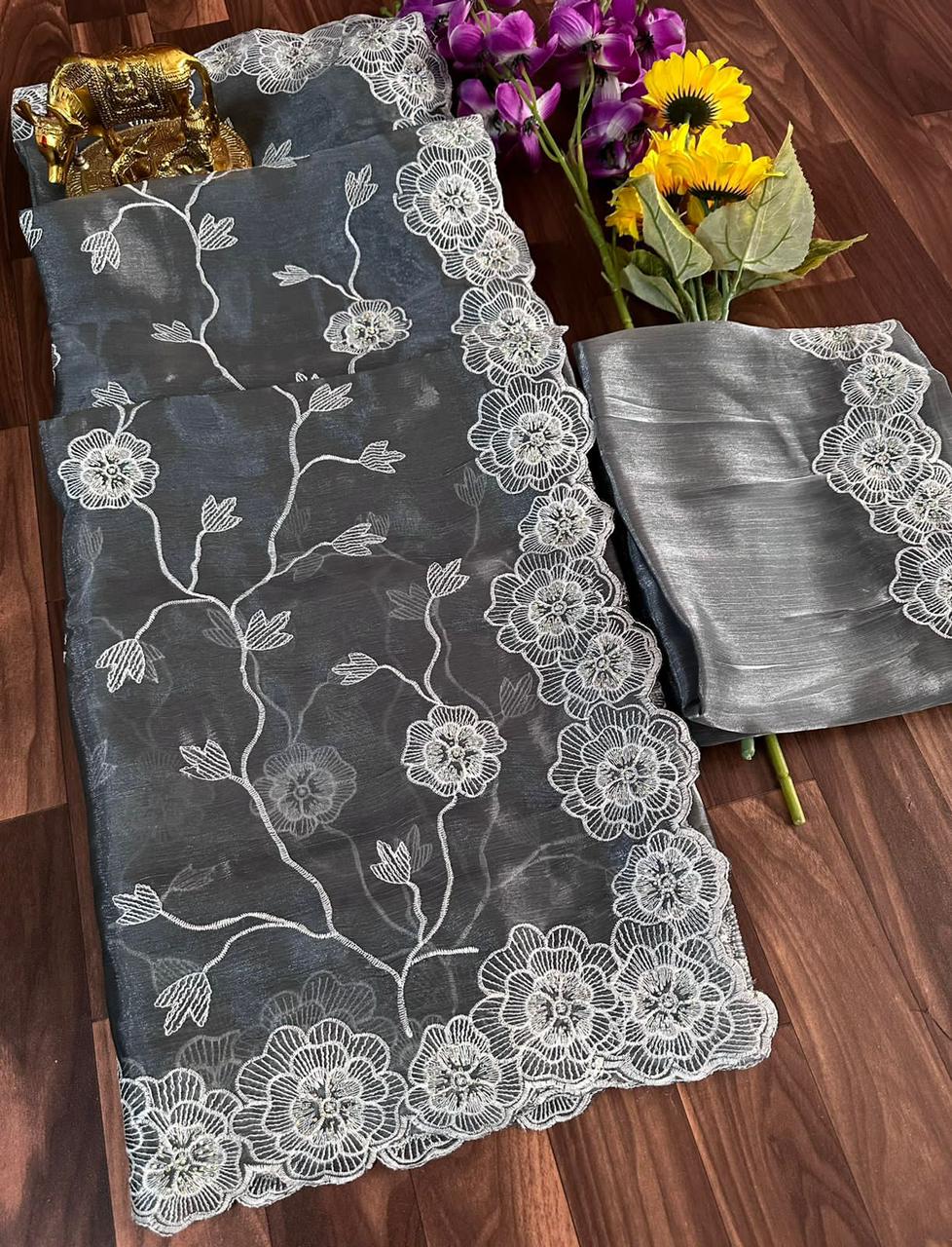 Beautiful Designer Pure Jimmychoo Saree