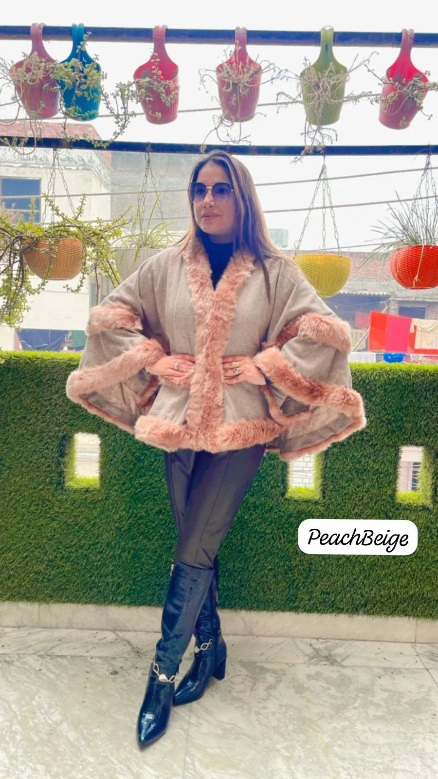 Winter Special Pure Woolen Designer Capes for Women&