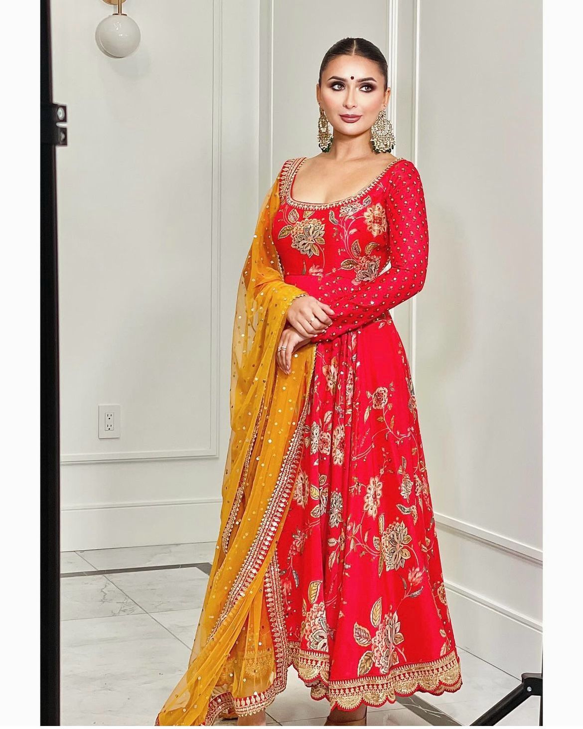 Beautiful Designer Punjabi Anarkali Suit