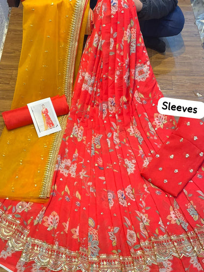 Beautiful Designer Punjabi Anarkali Suit