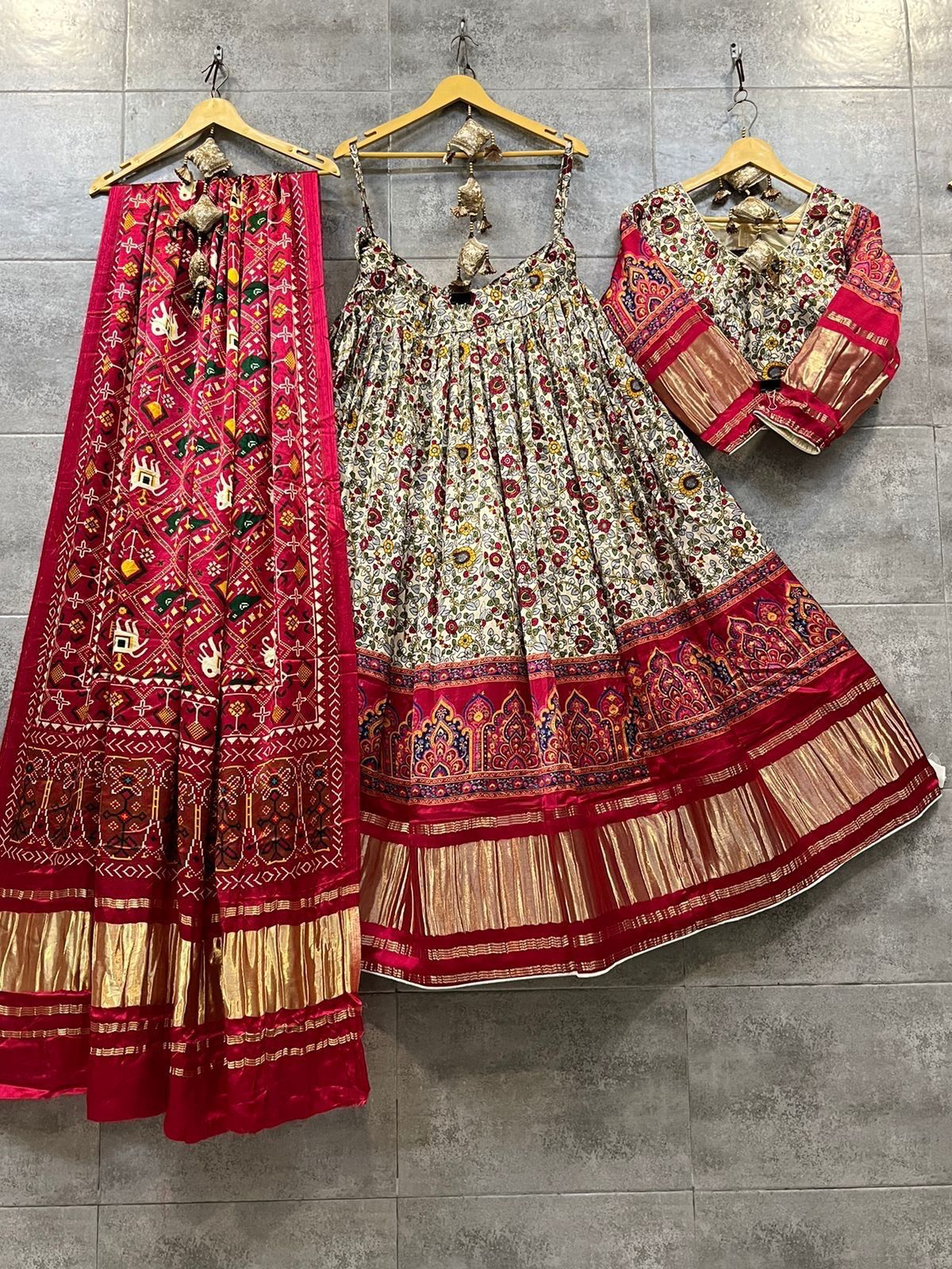 Beautiful Wedding Designer Pure Gajji Silk Lehenga Choli