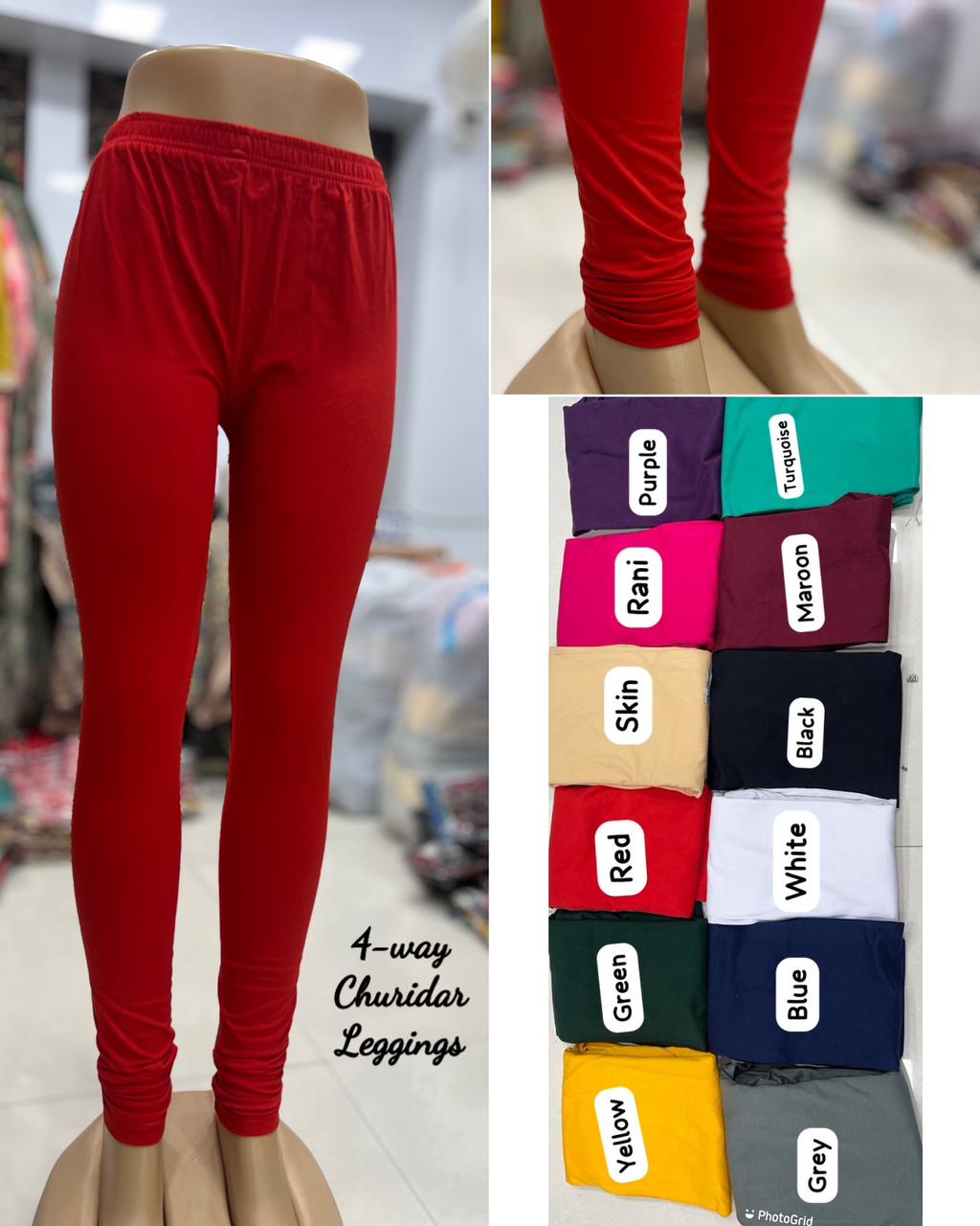 Beautiful Designer Comfort Churidar Leggings