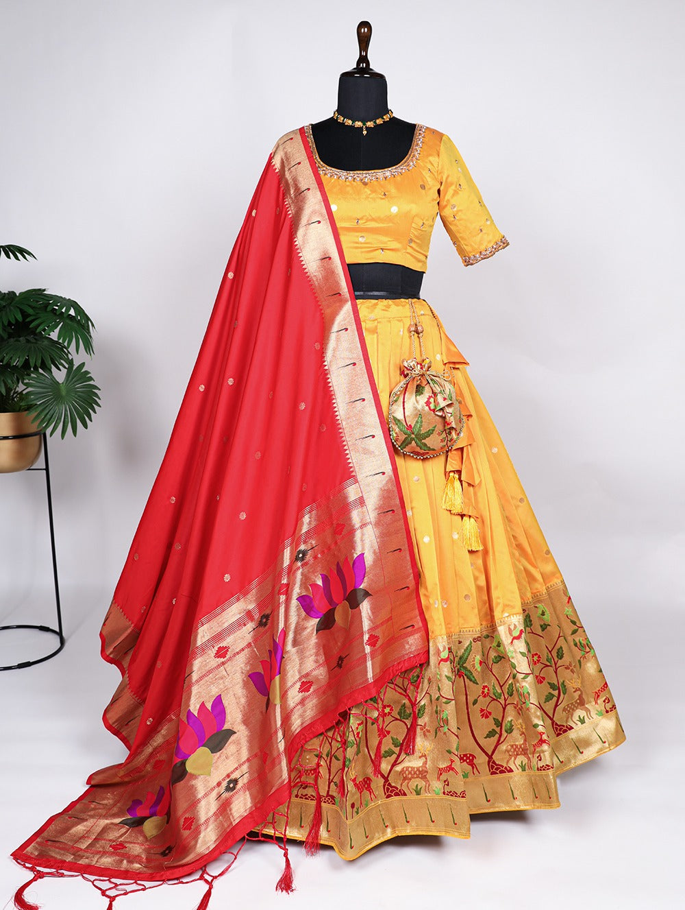 Paithani Silk Lehenga Choli