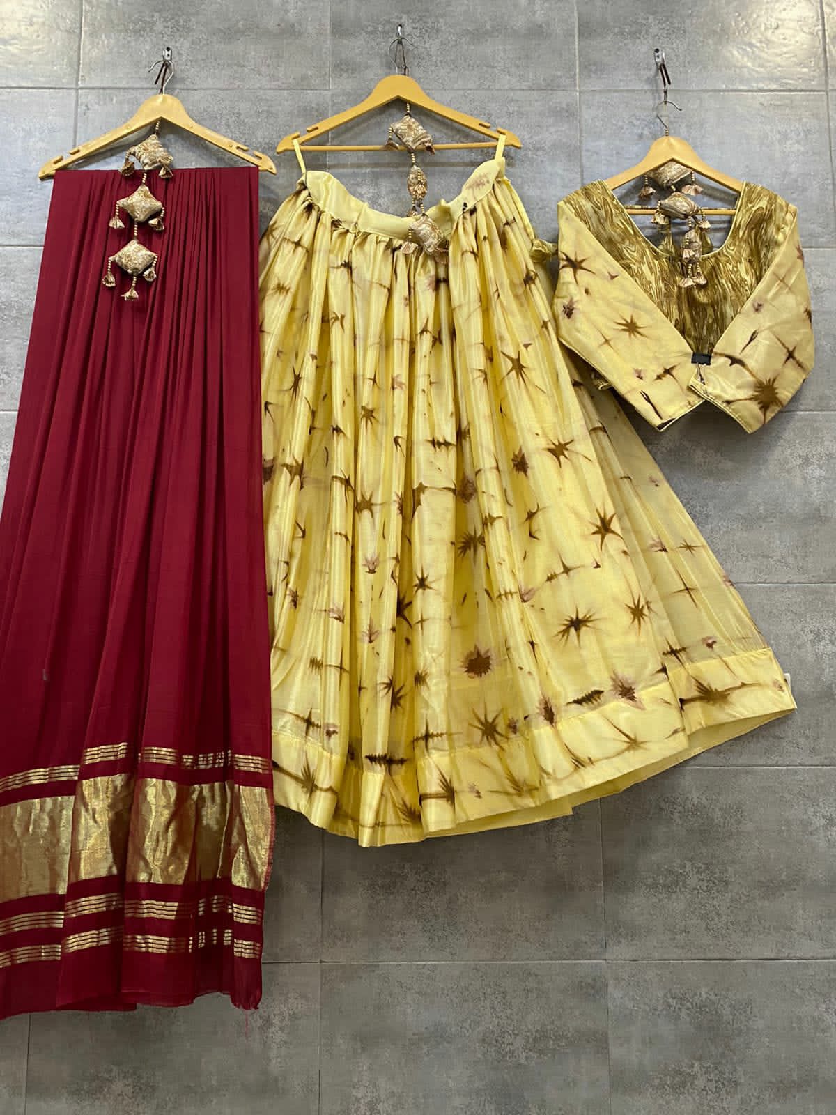 Beautiful Designer Crape Silk Digital Print Skirt Chaniya Choli