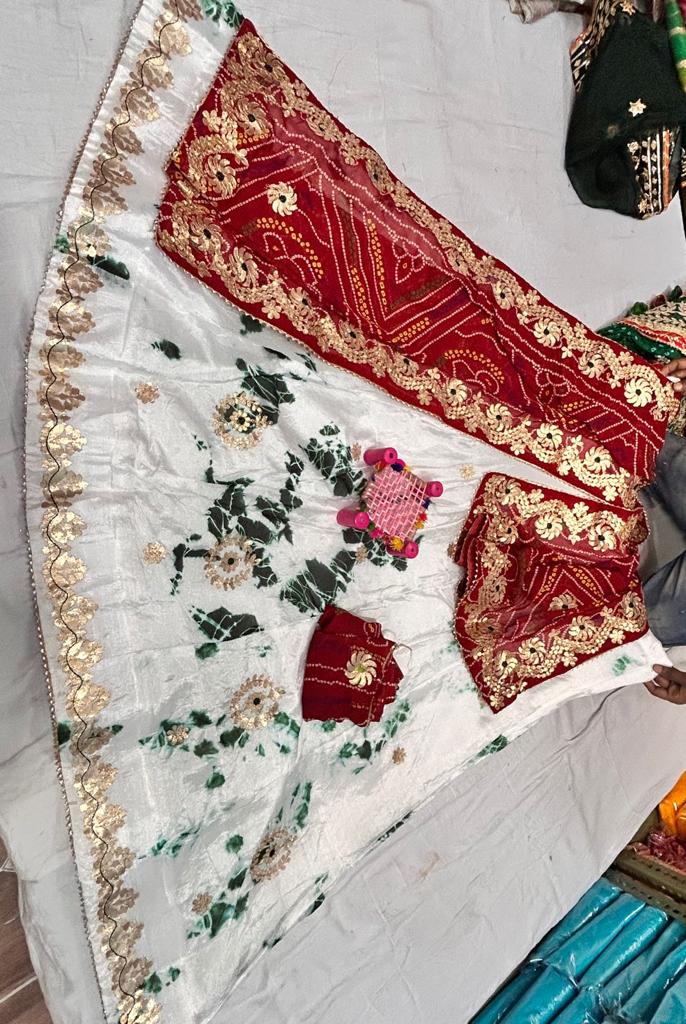 Rajasthani Gottapatti Lehenga Chunni