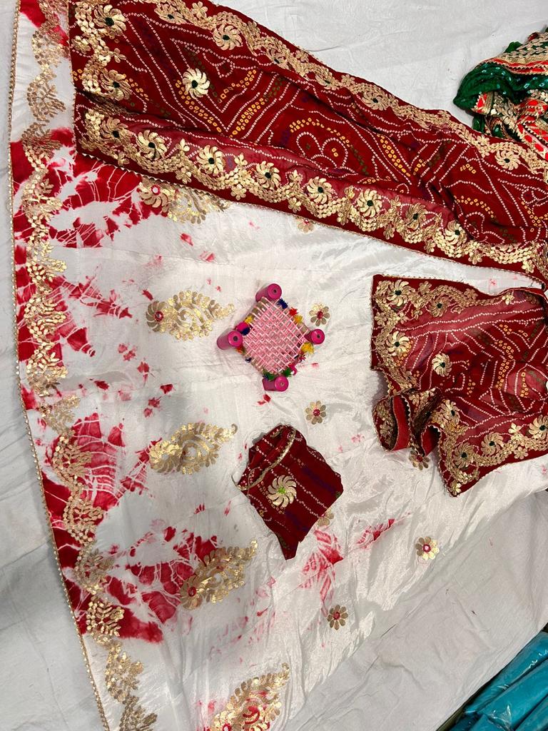 Rajasthani Gottapatti Lehenga Chunni