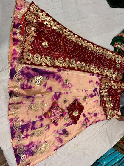 Rajasthani Gottapatti Lehenga Chunni