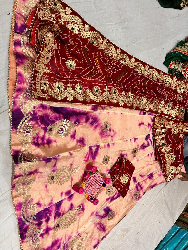 Rajasthani Gottapatti Lehenga Chunni