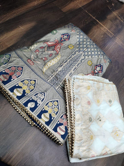 Rajasthani Pure Banarasi Dola Silk Lehenga Choli