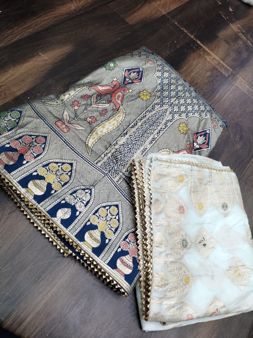 Rajasthani Pure Banarasi Dola Silk Lehenga Choli