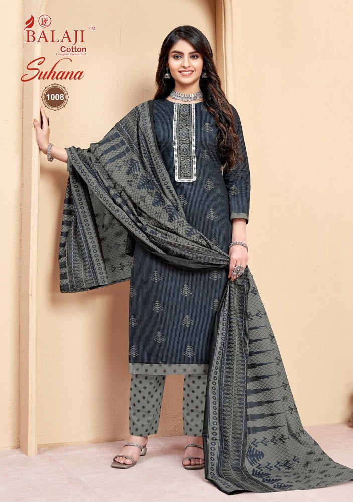 Balaji Cotton Suhana Vol 1 Regular Wear Suit (395x08)