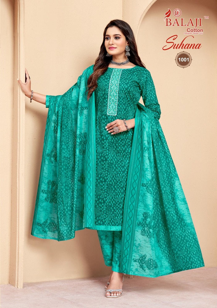 Balaji Cotton Suhana Vol 1 Regular Wear Suit (395x08)
