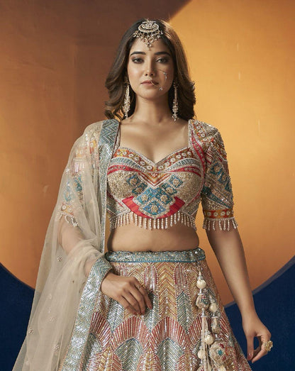 Beautiful Bridal Designer Lehenga Choli