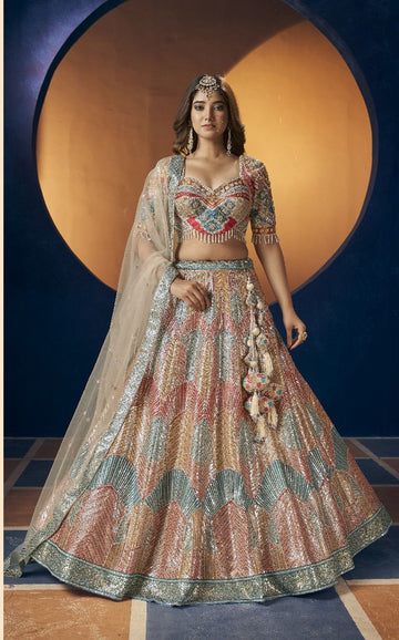 Beautiful Bridal Designer Lehenga Choli