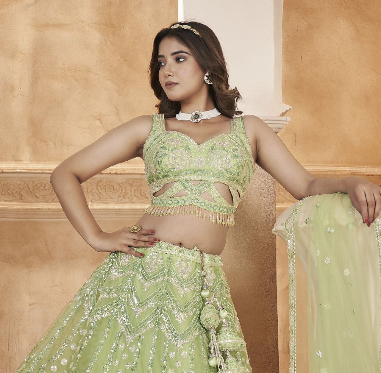 Beautiful Designer Bridal Lehenga Choli