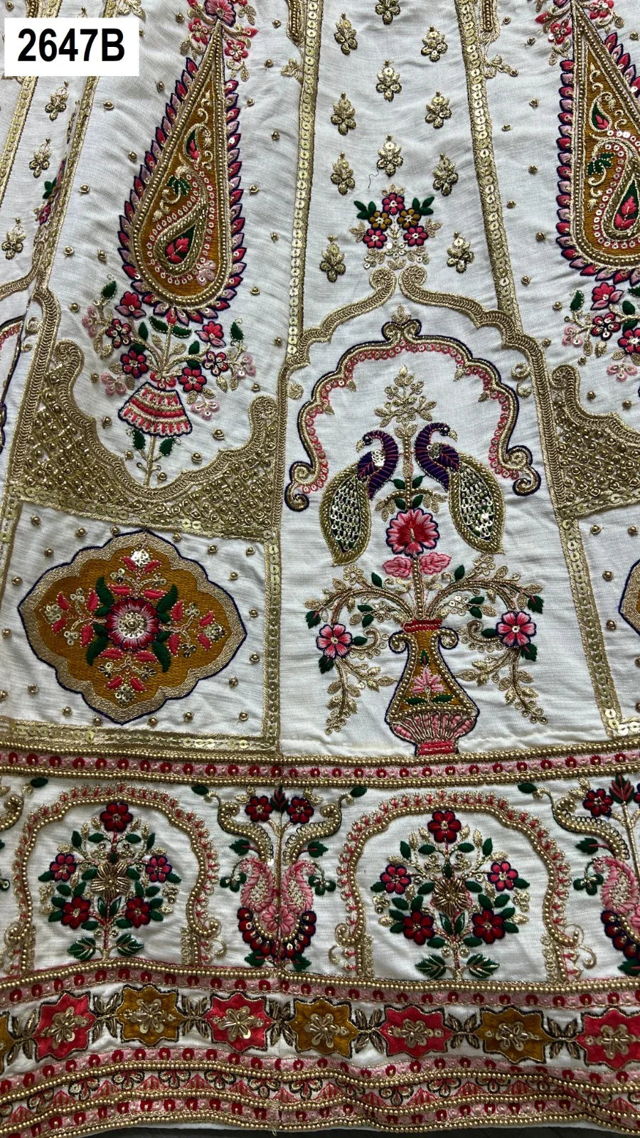 Beautiful Designer Bridal Heavy Silk Lehenga Choli