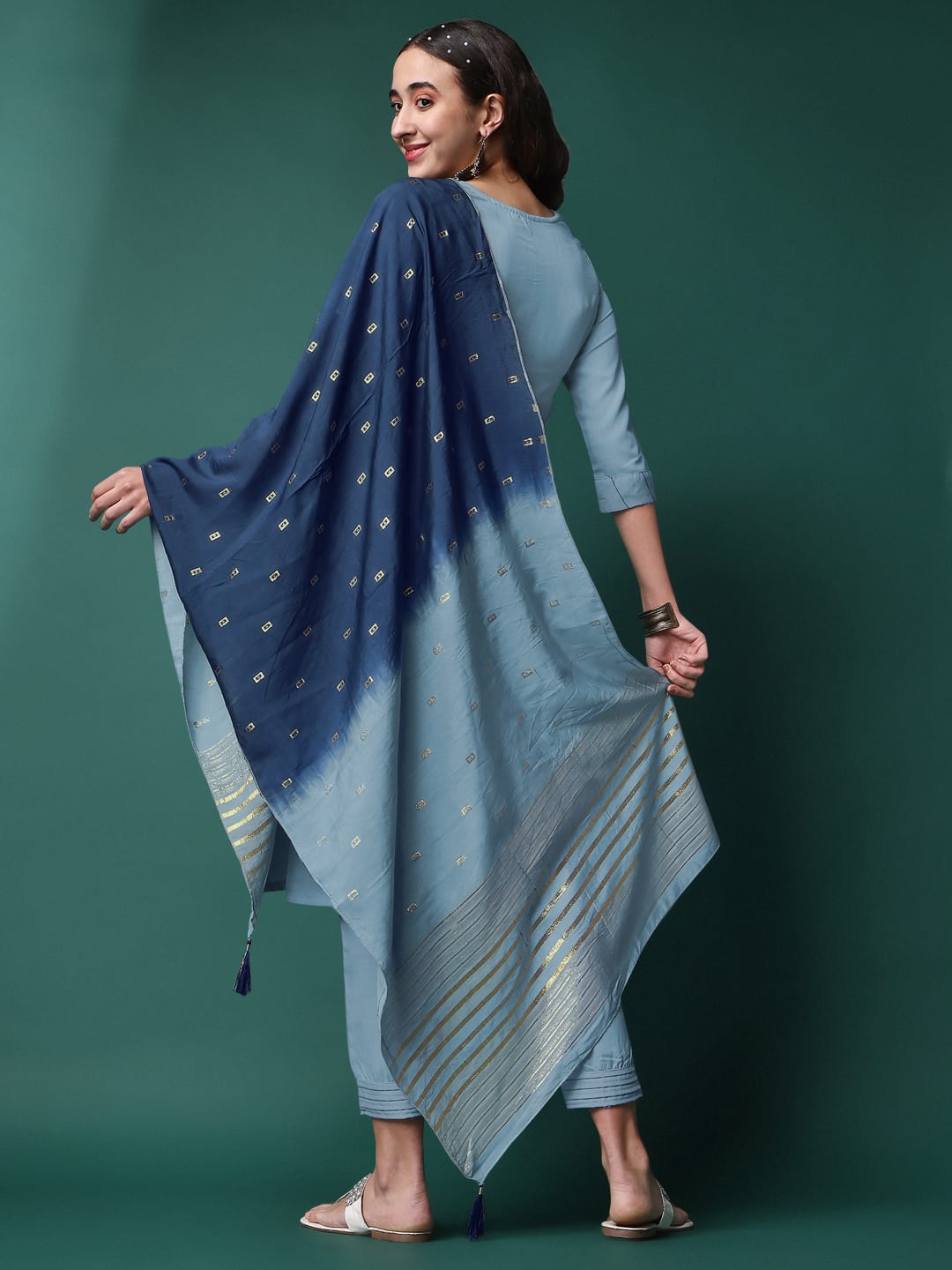 Beautiful Designer Kurti Pant With Dupatta