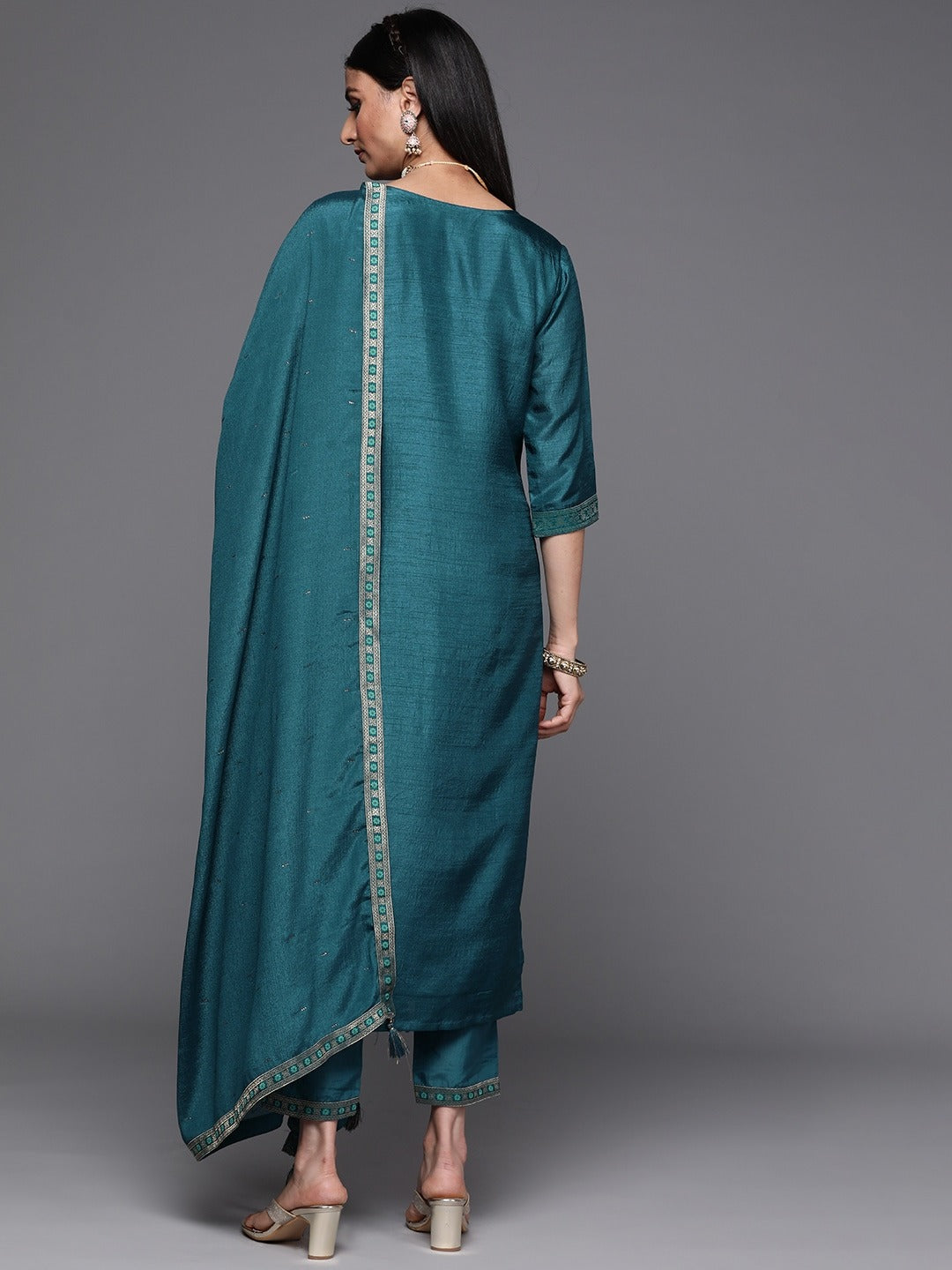 Beautiful Designer Kurti Pant With Dupatta